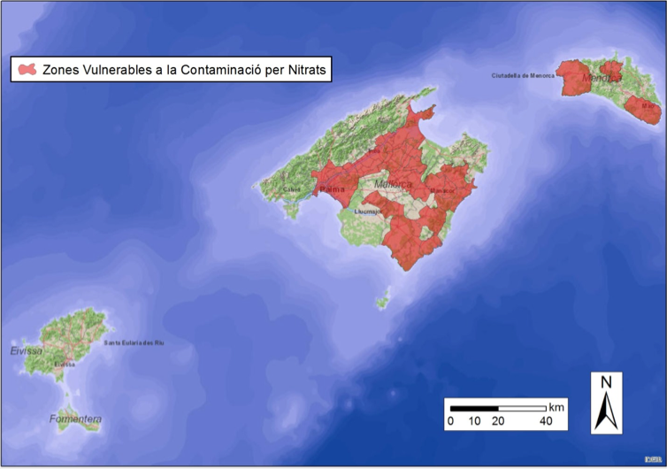 Zones Vulnerables Balears