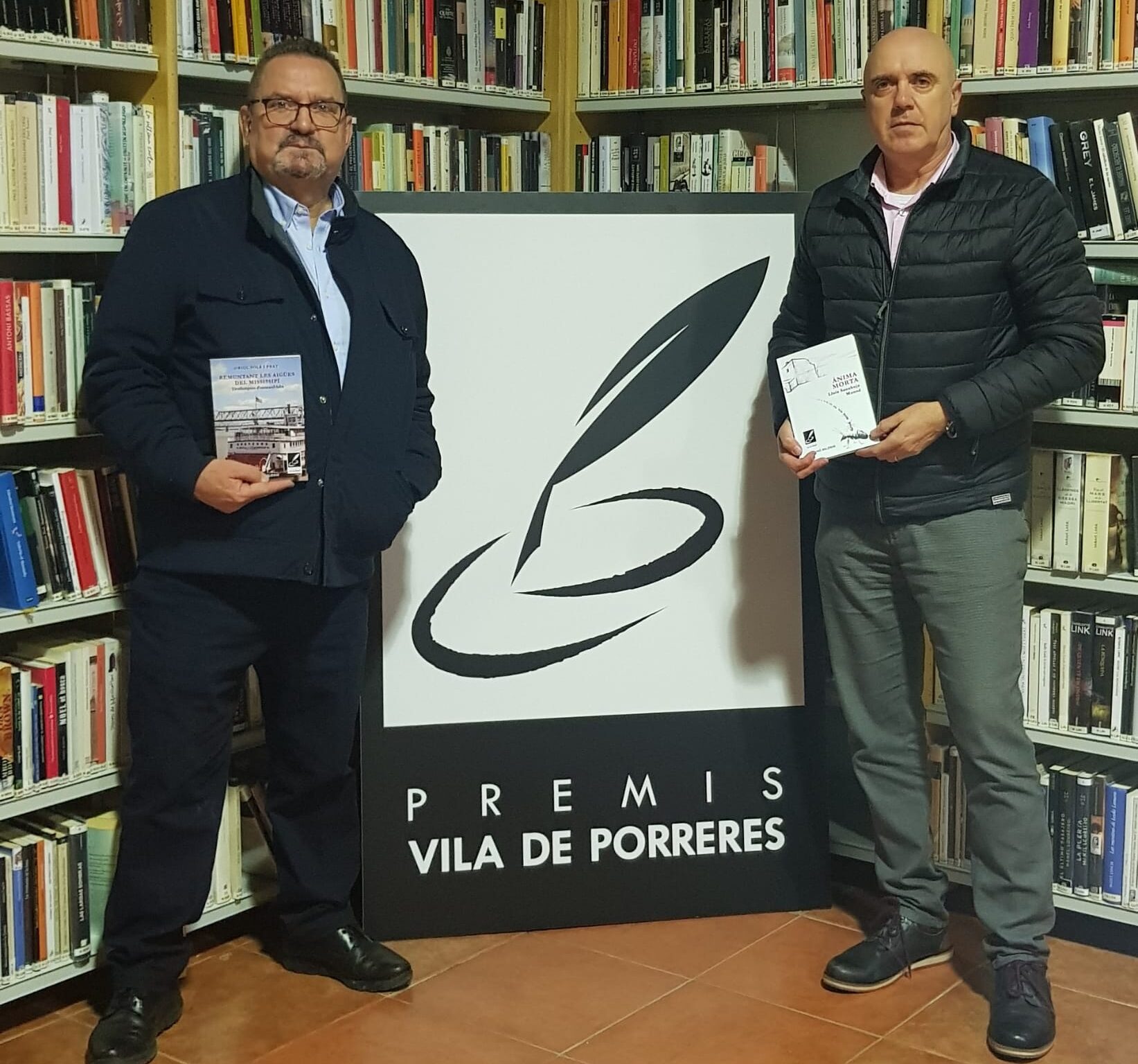 Joan Carles González i Salvador Casas, premis literaris Vila de Porreres 2023