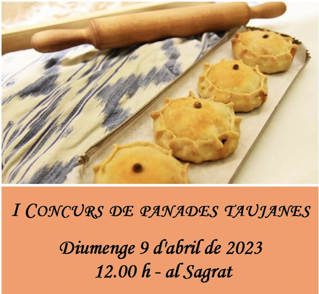 Cartell concurs panades Santa Eugènia