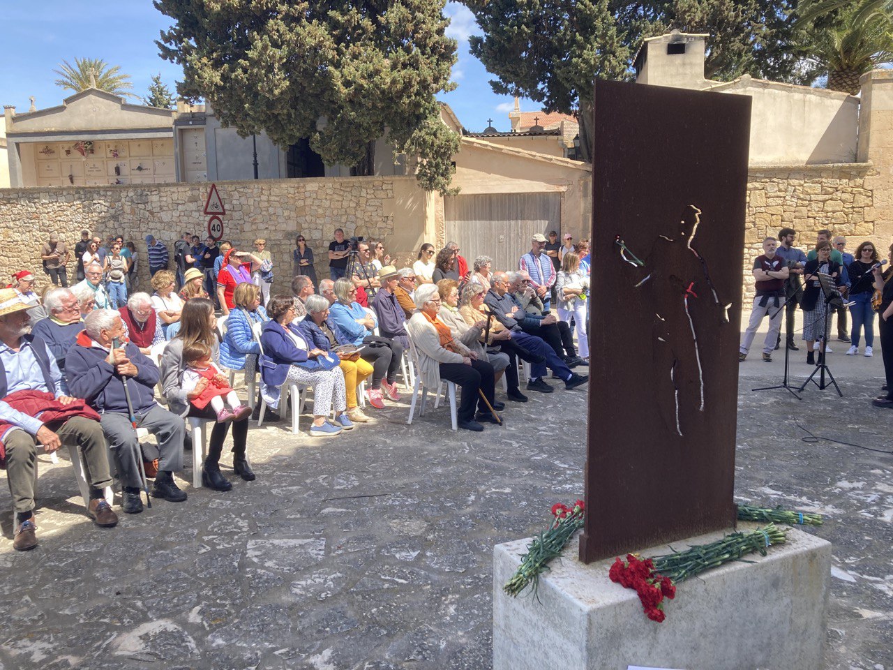 Educació front els discursos d’odi en l’homenatge als republicans a Porreres