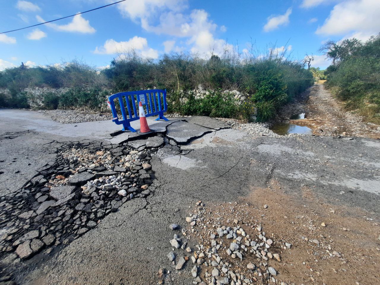 Més de 100 litres a Sencelles mentre Porreres i Montuïri demanen ajuda urgent