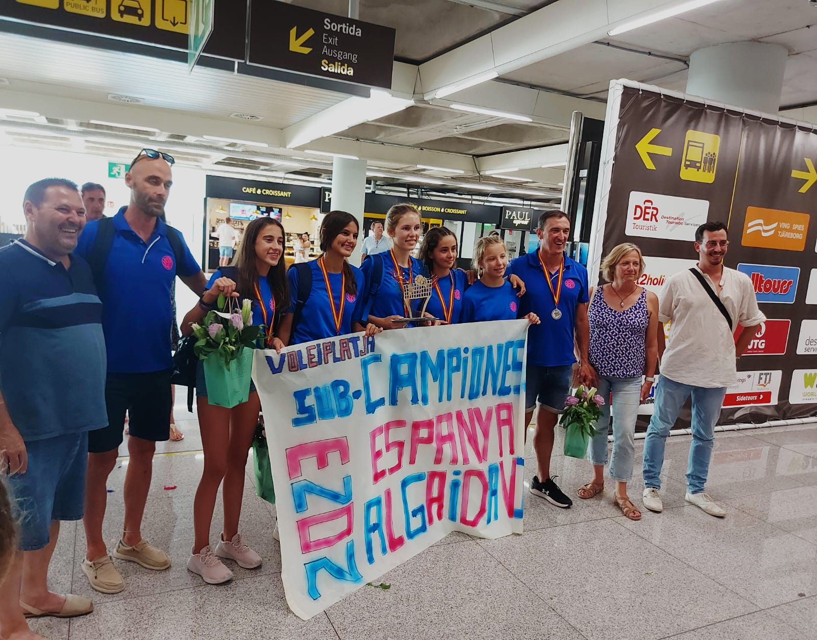 L’Algaida VC, subcampió d´Espanya de vòlei platja Sub15