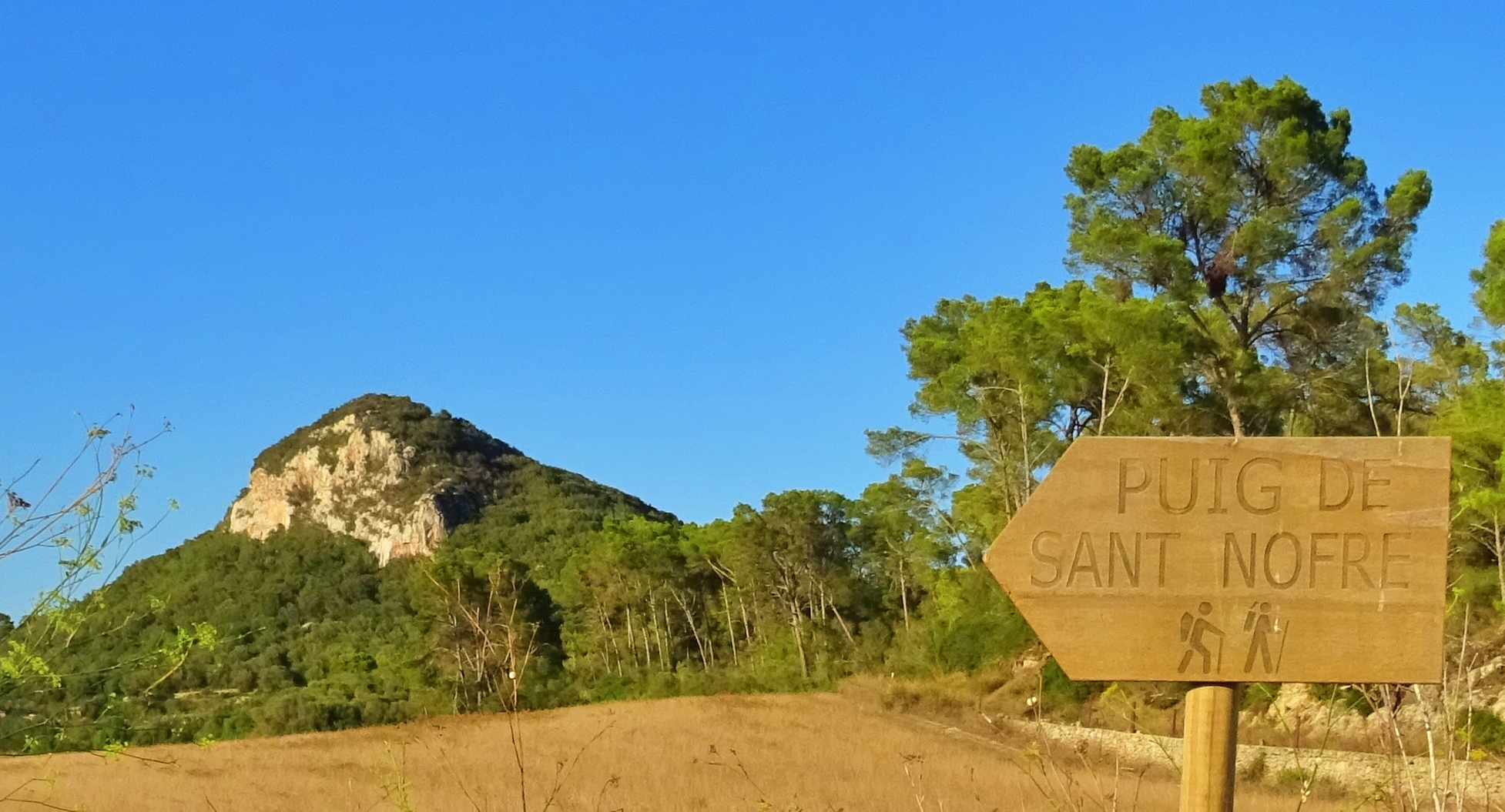 Puig de Sant Onofre des de Sant Joan, un regal pels sentits