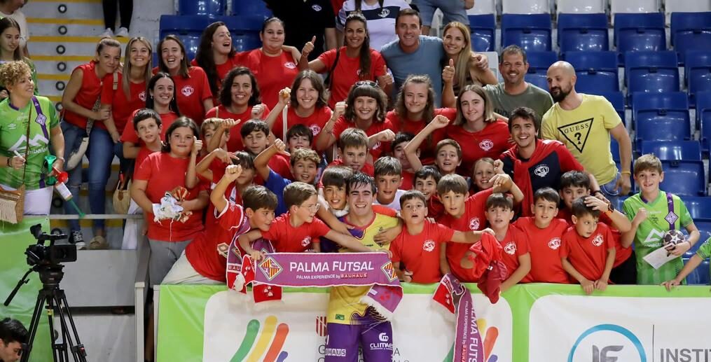 Debut de pel·lícula del santjoaner Jaume Bauzà amb el Palma Futsal