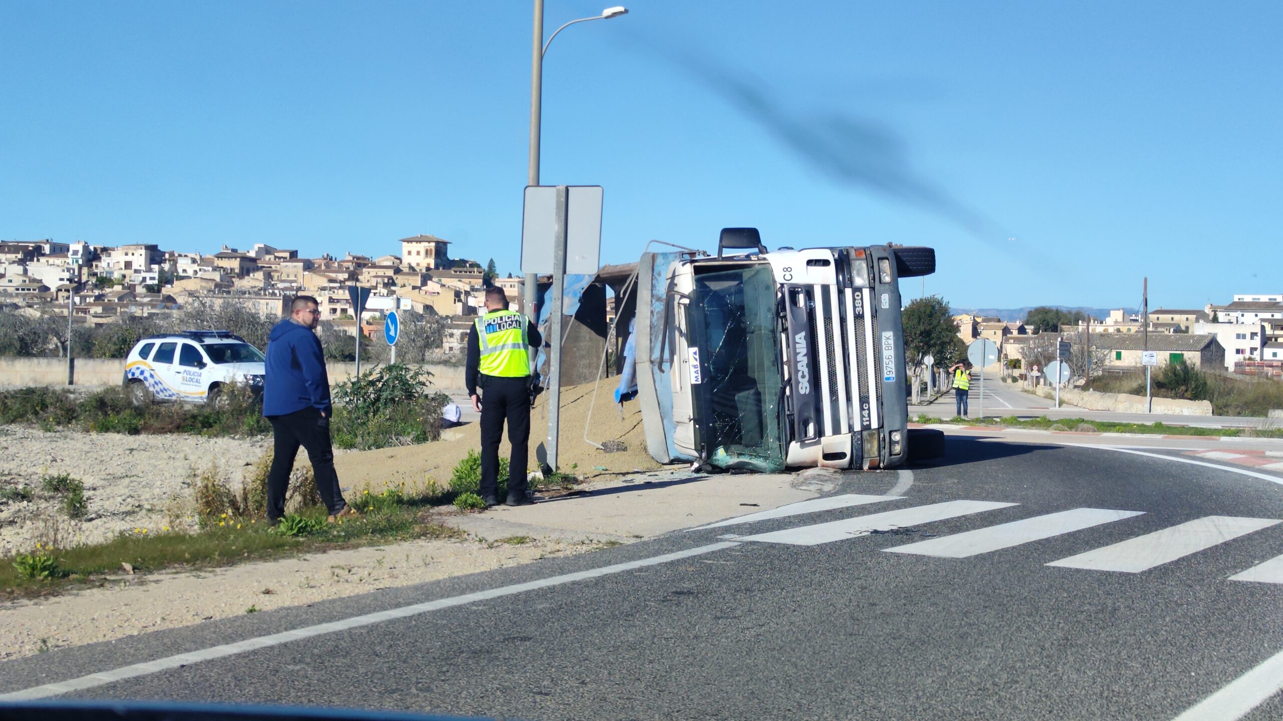 Camió trabuca Montuïri