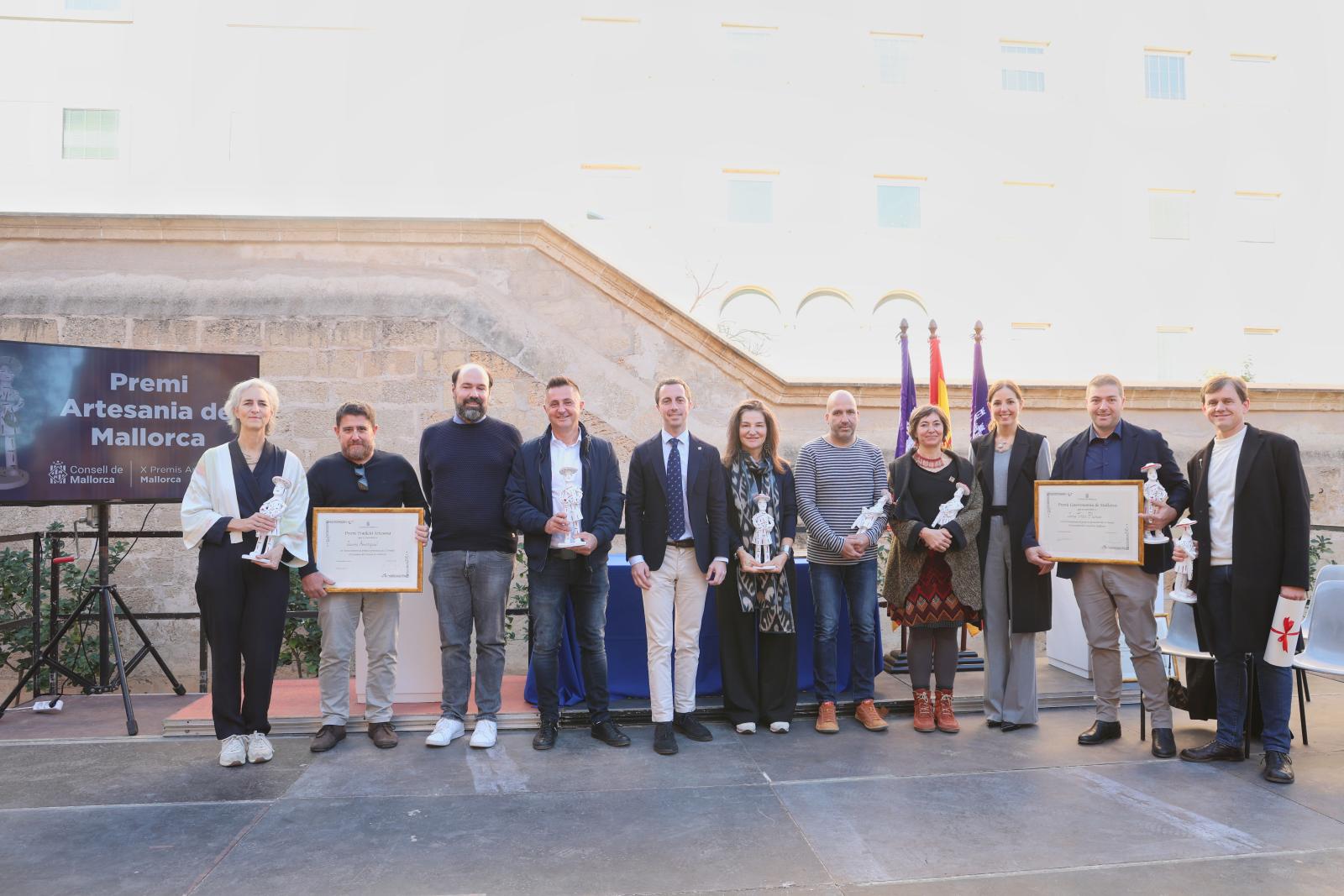 El ganiveter taujà, Xavier Verd Vidal, distingit en els Premis Artesania de Mallorca