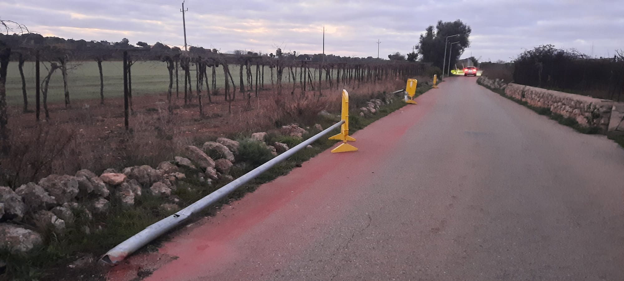 Detingut un jove per les destrosses a mobiliari amb una excavadora robada a Santa Eugènia