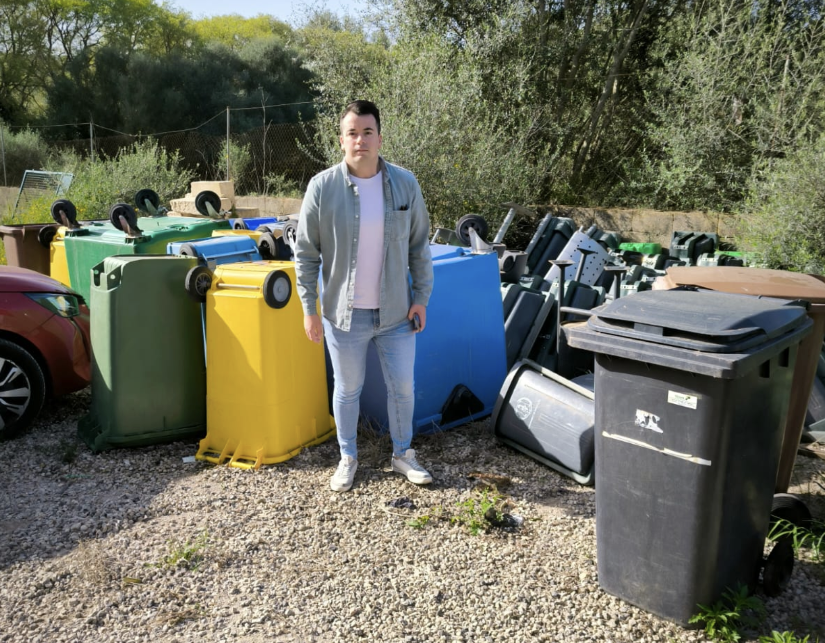 El PP de Sencelles denuncia el “lamentable estat” dels aparcaments dissuasius del municipi