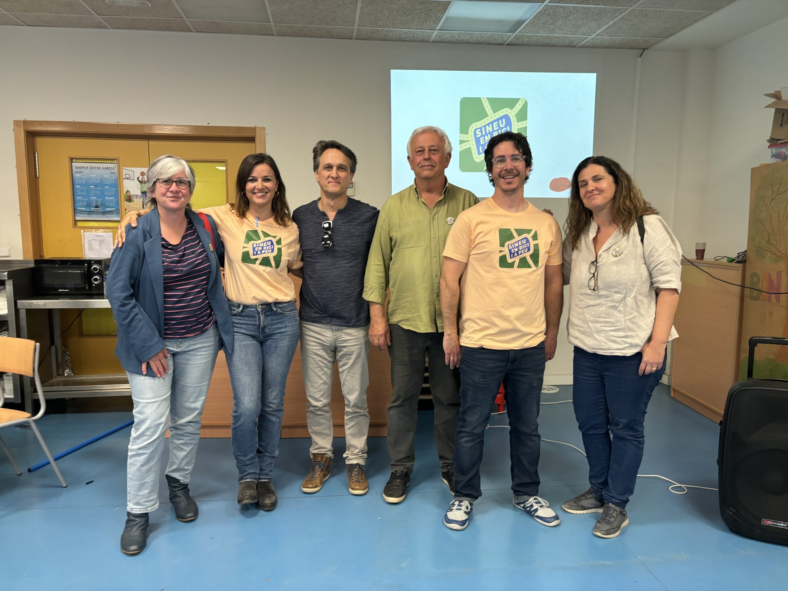 El 85 % per cent dels infants de Sineu vol anar a escola en bicicleta i a peu