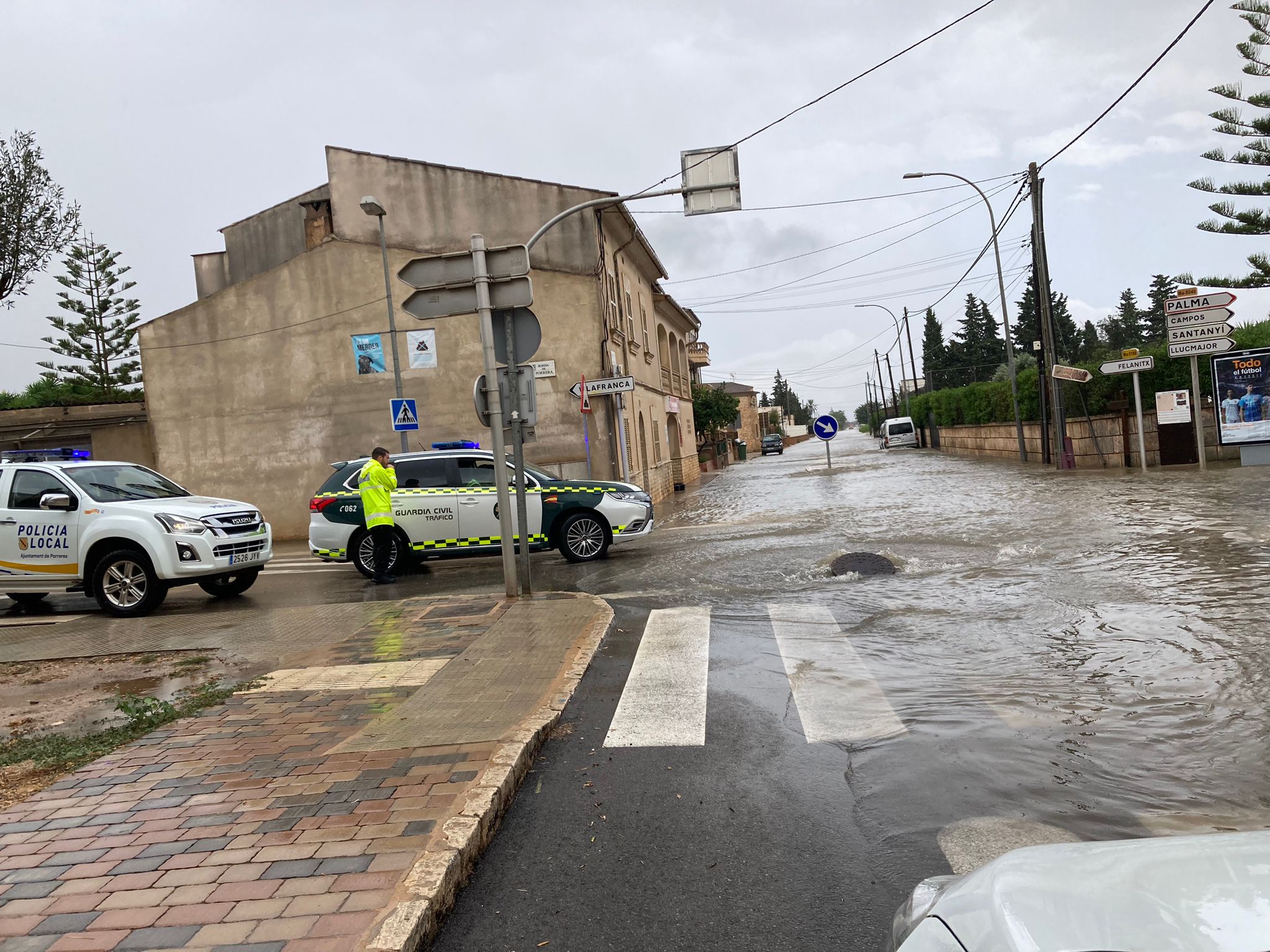 Porreres exigeix al Consell una solució a les inundacions de la part de baix del poble