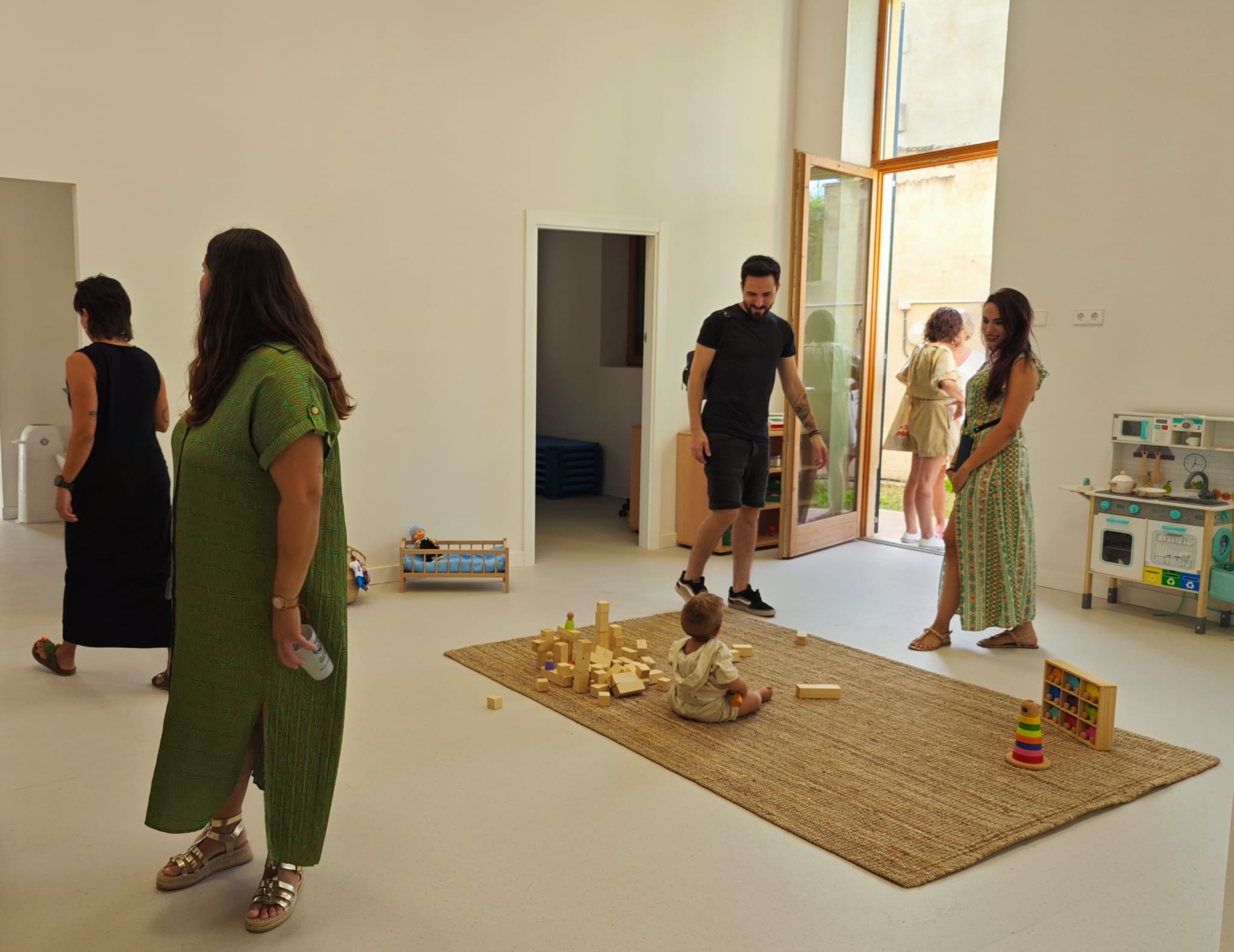 A la fi!, Sant Joan inaugura l’escoleta i avui obri les portes amb 15 infants