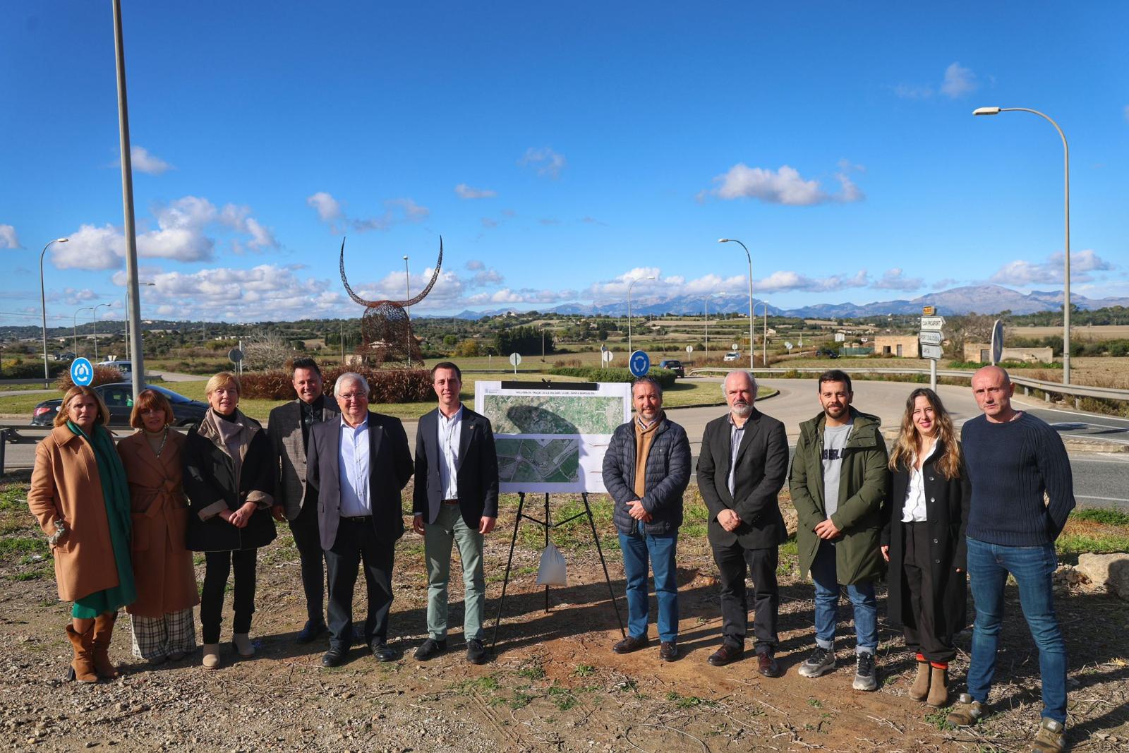 El Consell destina 11,5 milions d’euros a la reforma de la perillosa carretera de Llubí a Santa Margalida