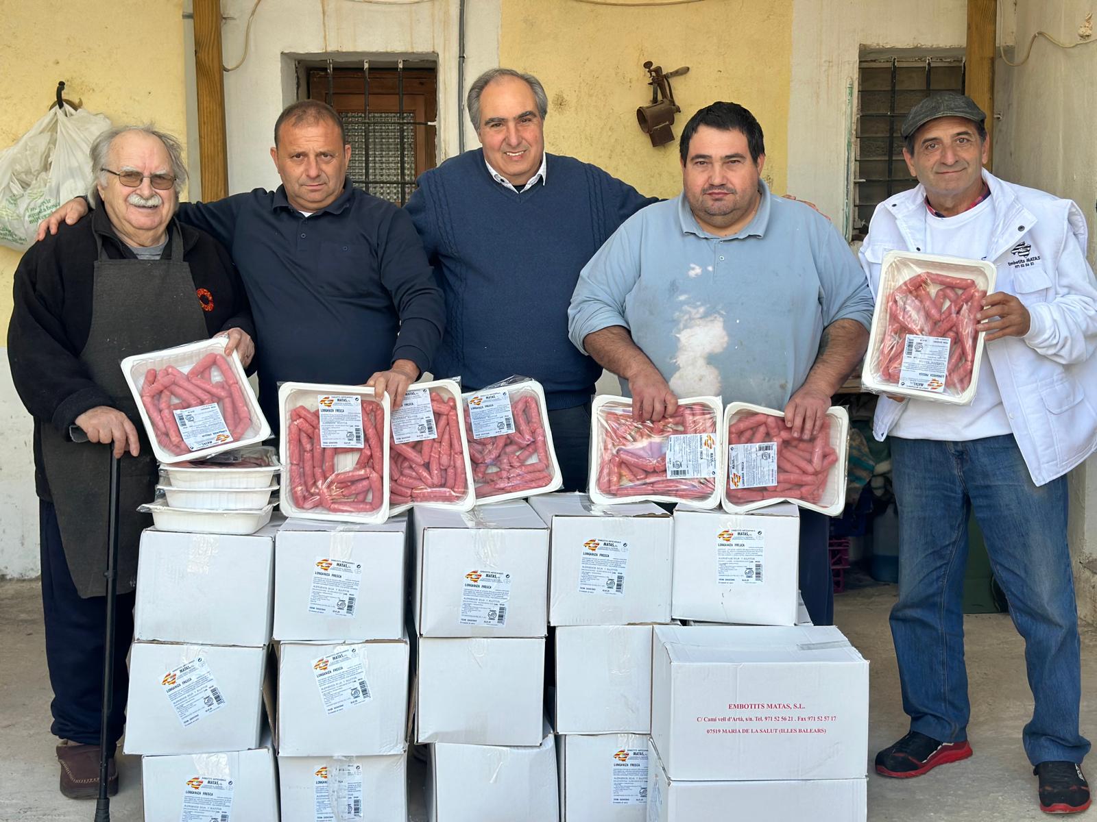 L’empresa de Maria, Embotits Matas, fa que la nit de Nadal sigui més solidària