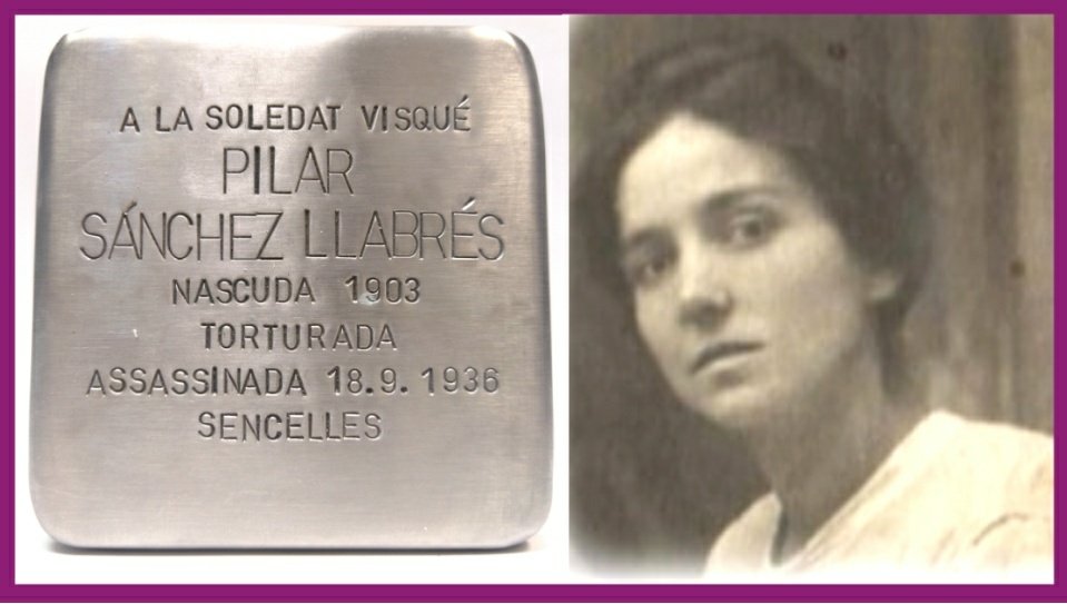 Sencelles homenatjarà a la militant socialista, Pilar Sánchez Llabrés, assassinada el 1936