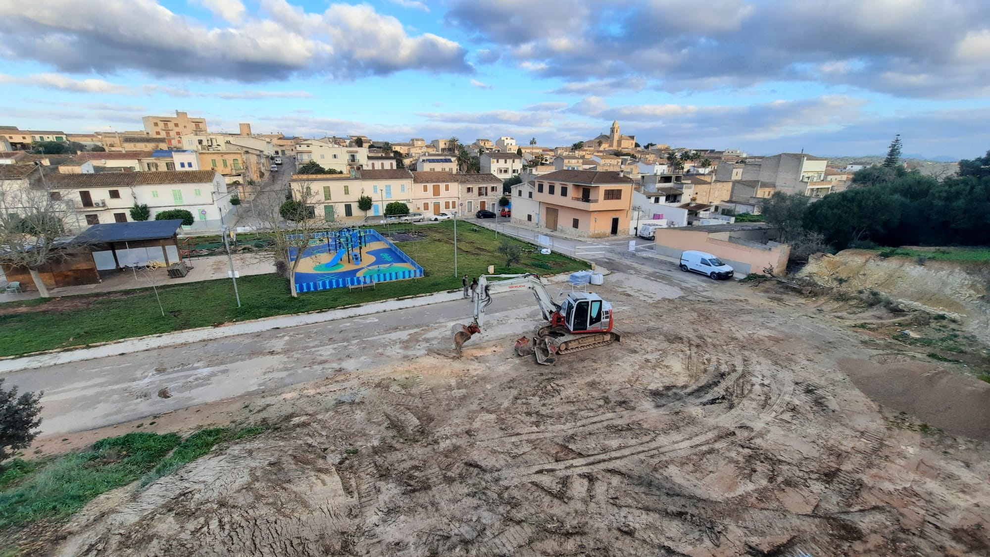 Maria comença una gran remodelació de la plaça del Mercat