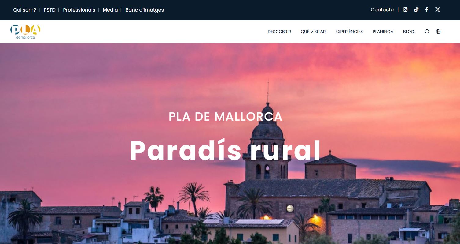 La Mancomunitat Pla de Mallorca presenta el seu nou lloc web turístic