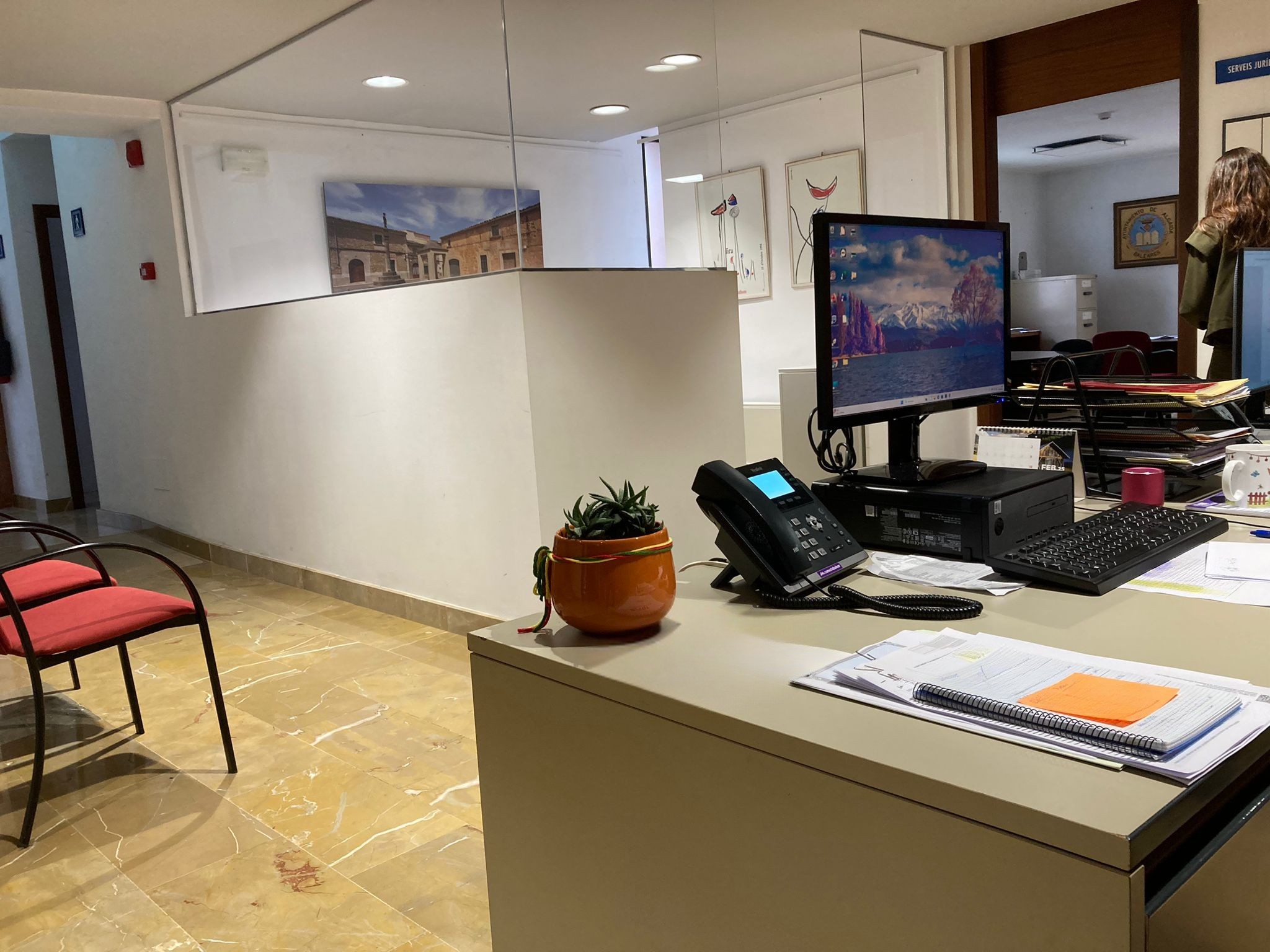 L’Ajuntament d’Algaida és el primer del Pla a instaurar el teletreball