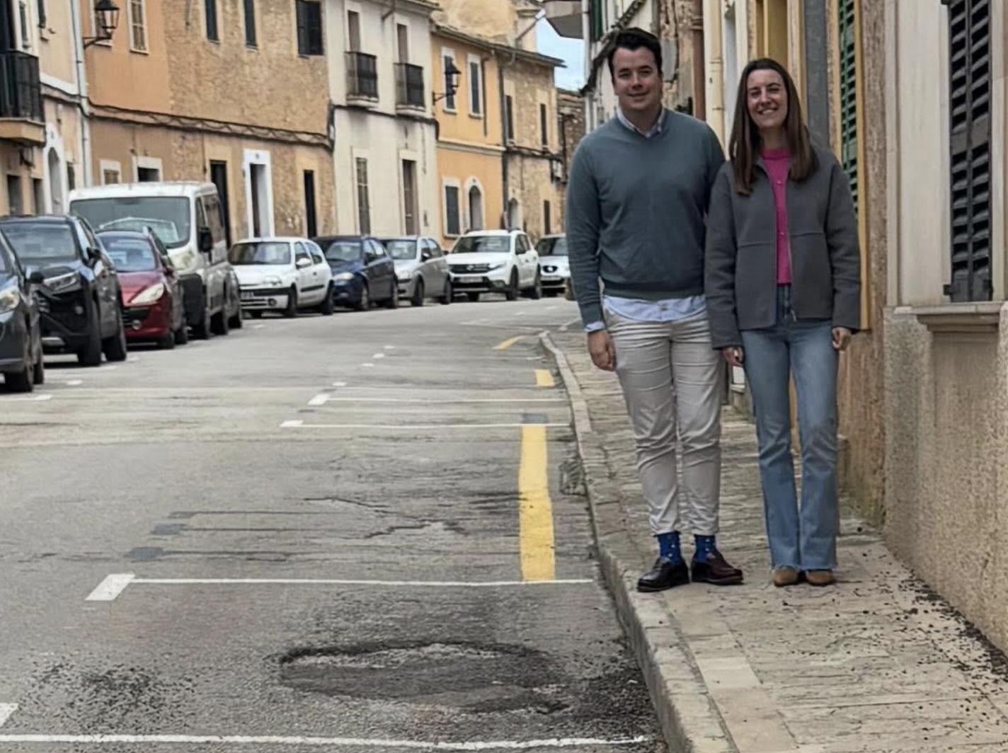 El PP reclama la millora del carrer Sor Francinaina de Sencelles