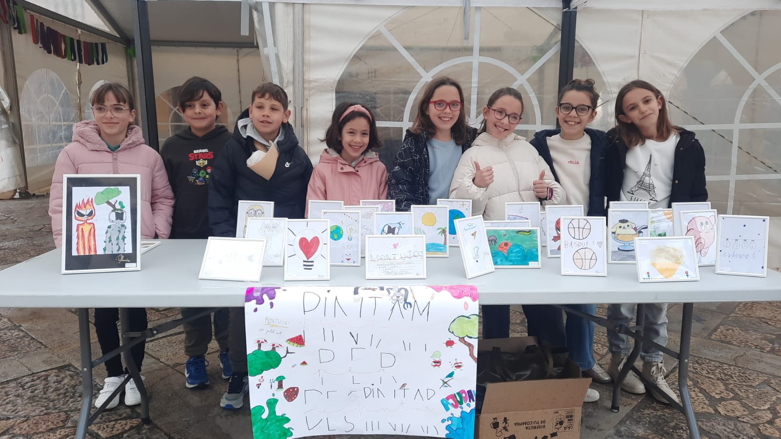 Les nines i nins de Montuïri “pinten per despintar”