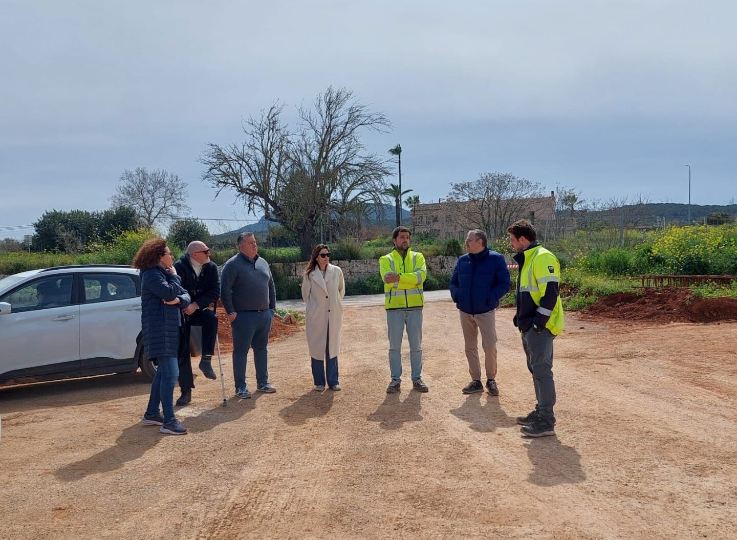 Algaida fa les juntes de portaveus a peu d’obra per tenir informació de primera mà