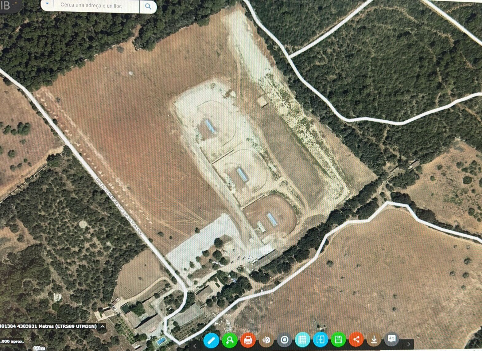 El camp de tir de So na Mora es va fer sense llicència d’obres ni d’activitats d’Algaida
