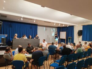 Tot Algaida es fa seva la futura zona verda d’es Porrassar
