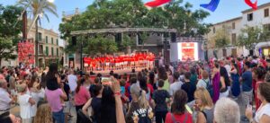 Porreres celebra l’ascens de la Unió Esportiva a 2 RFEF amb una festa de primera