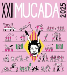 La Mucada encalenteix motors amb la presentació de la camiseta que recull l’auca de la festa