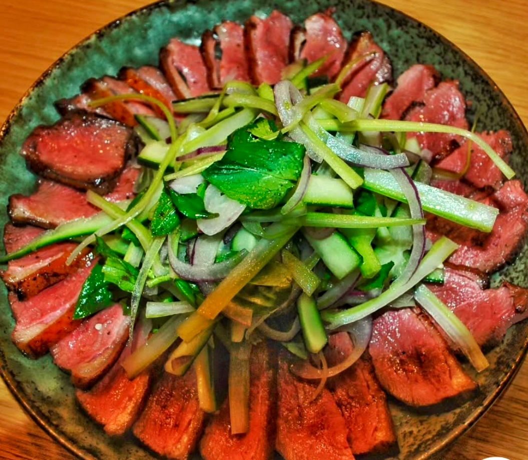 Magret d’ànnera estil Thai amb un vi de la Vall del Roine