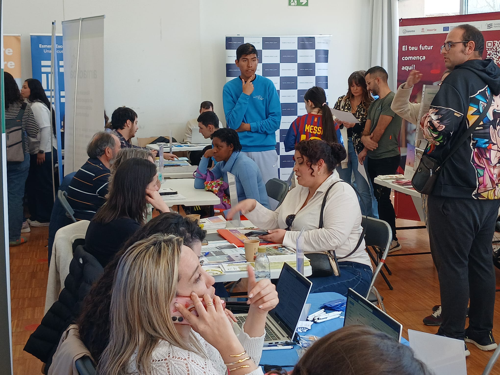 “No em pensava que la Fira de l’Ocupació m’obris tantes portes”