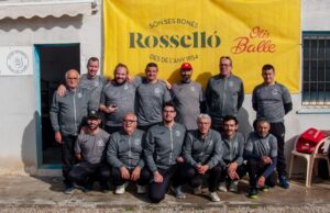 Més de mig segle tirant la bolla: el batec constant del Club Petanca Vila de Llubí