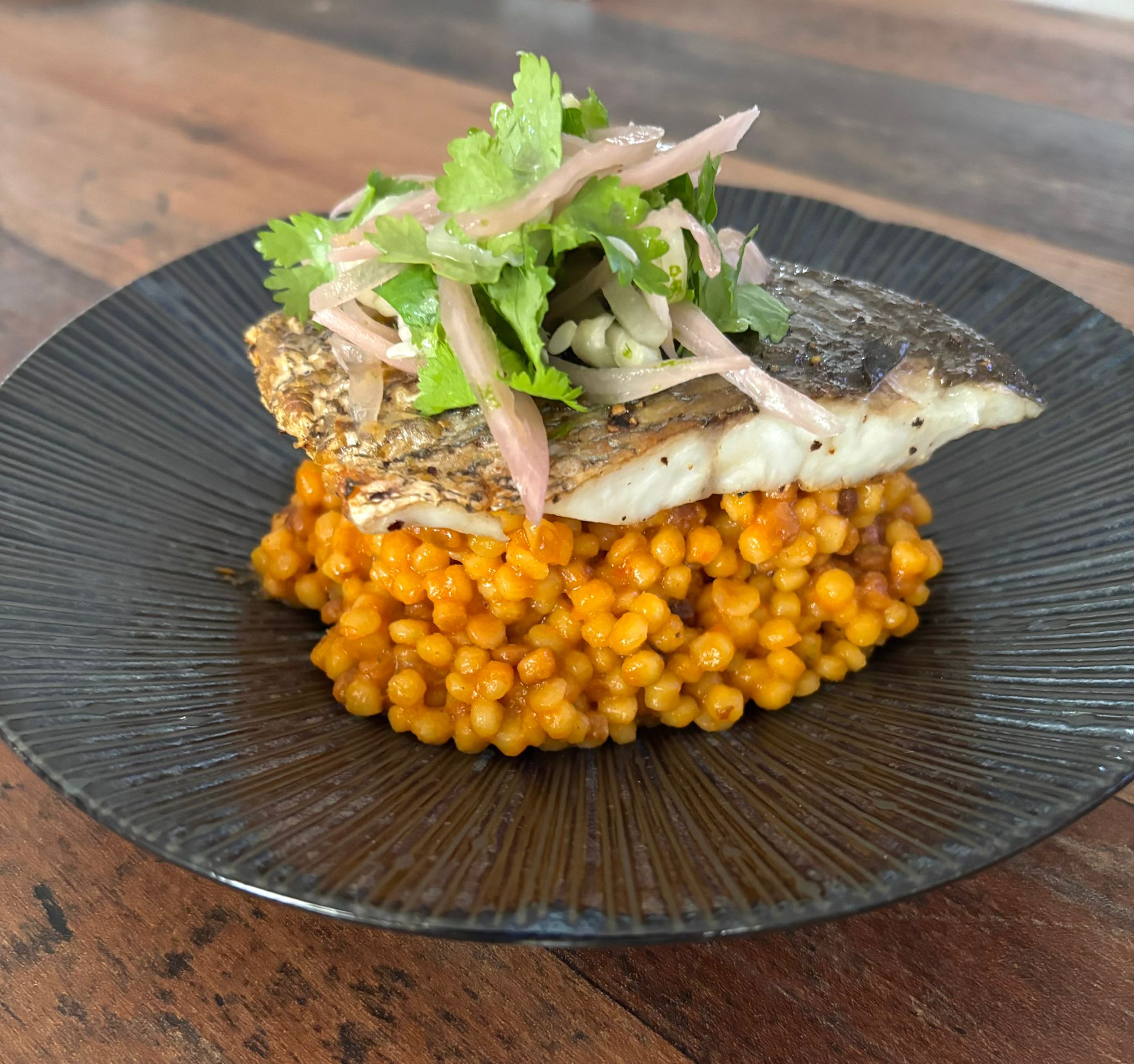 Corbina, fregola i Cambuix